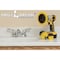 Drill Brush Power Scrubber By Useful Products 5 in W 5 in L Brush, Yellow Y-EMS-2L-QC-DB - alternate 6